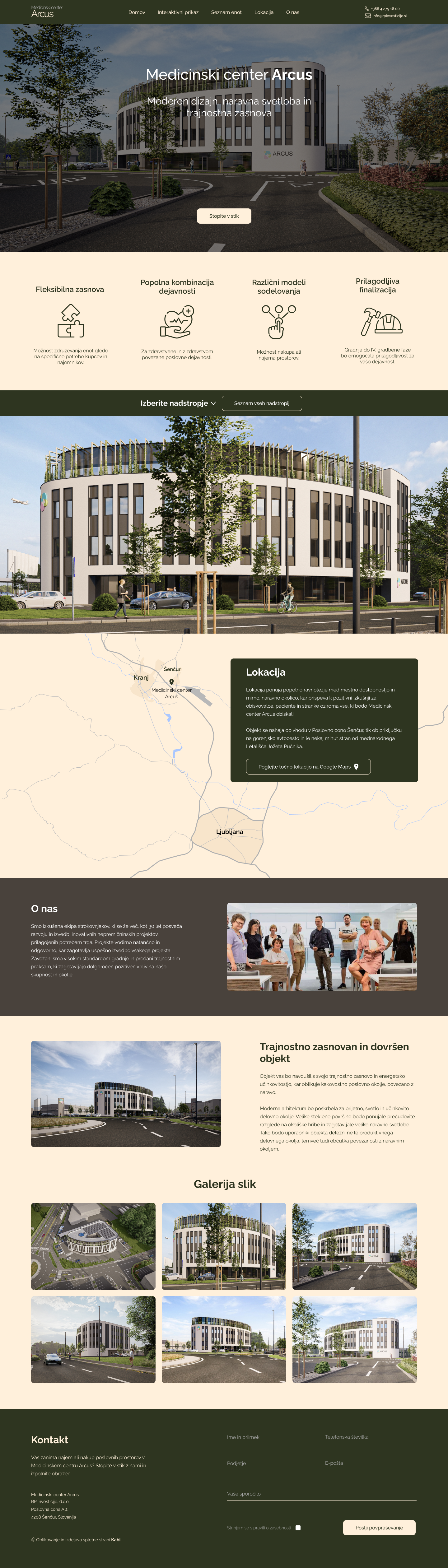 Medical Center Arcus full page